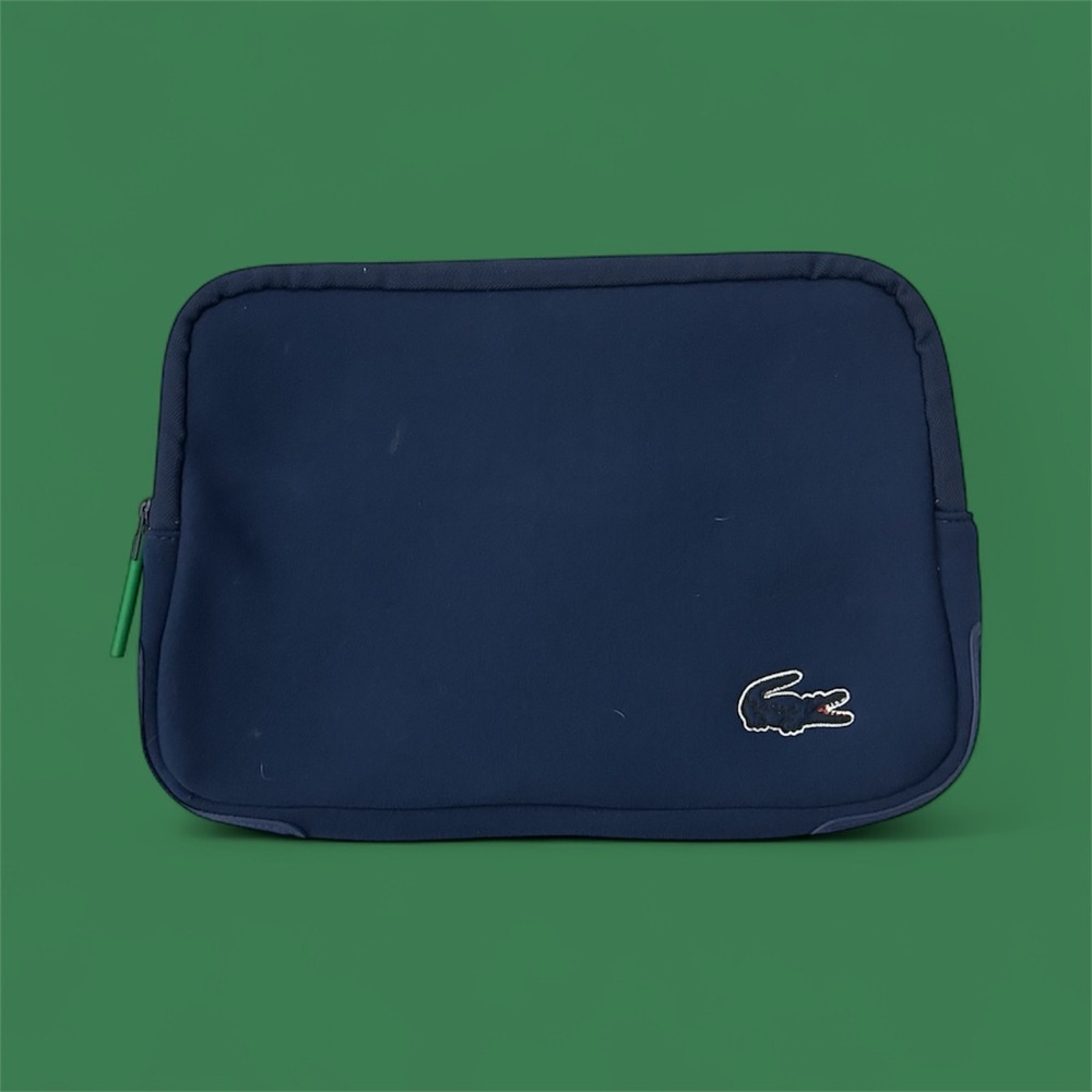 Lacoste Laptop Sleeve Navy/green
